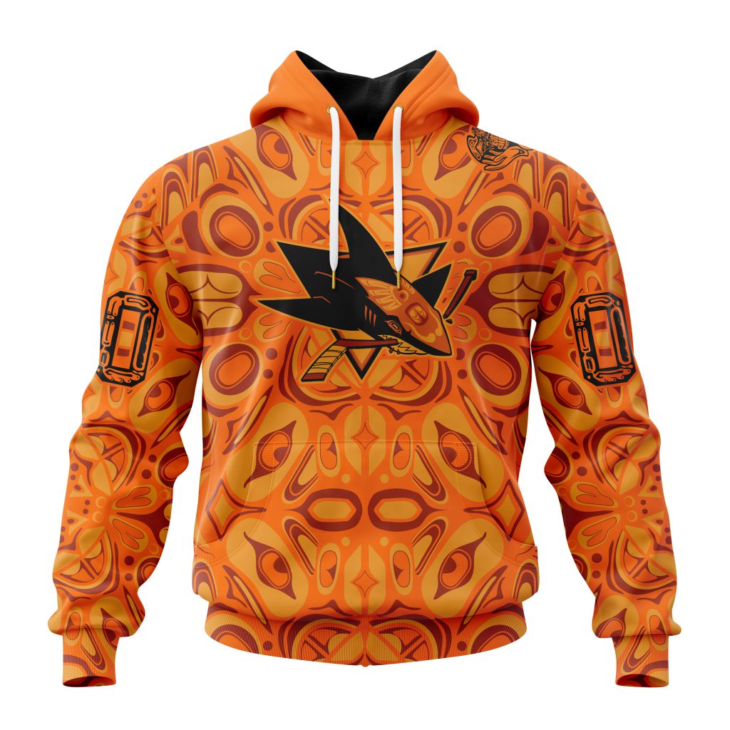 Nhl San Jose Sharks Special National Day For Truth And Reconciliation Design Hoodie