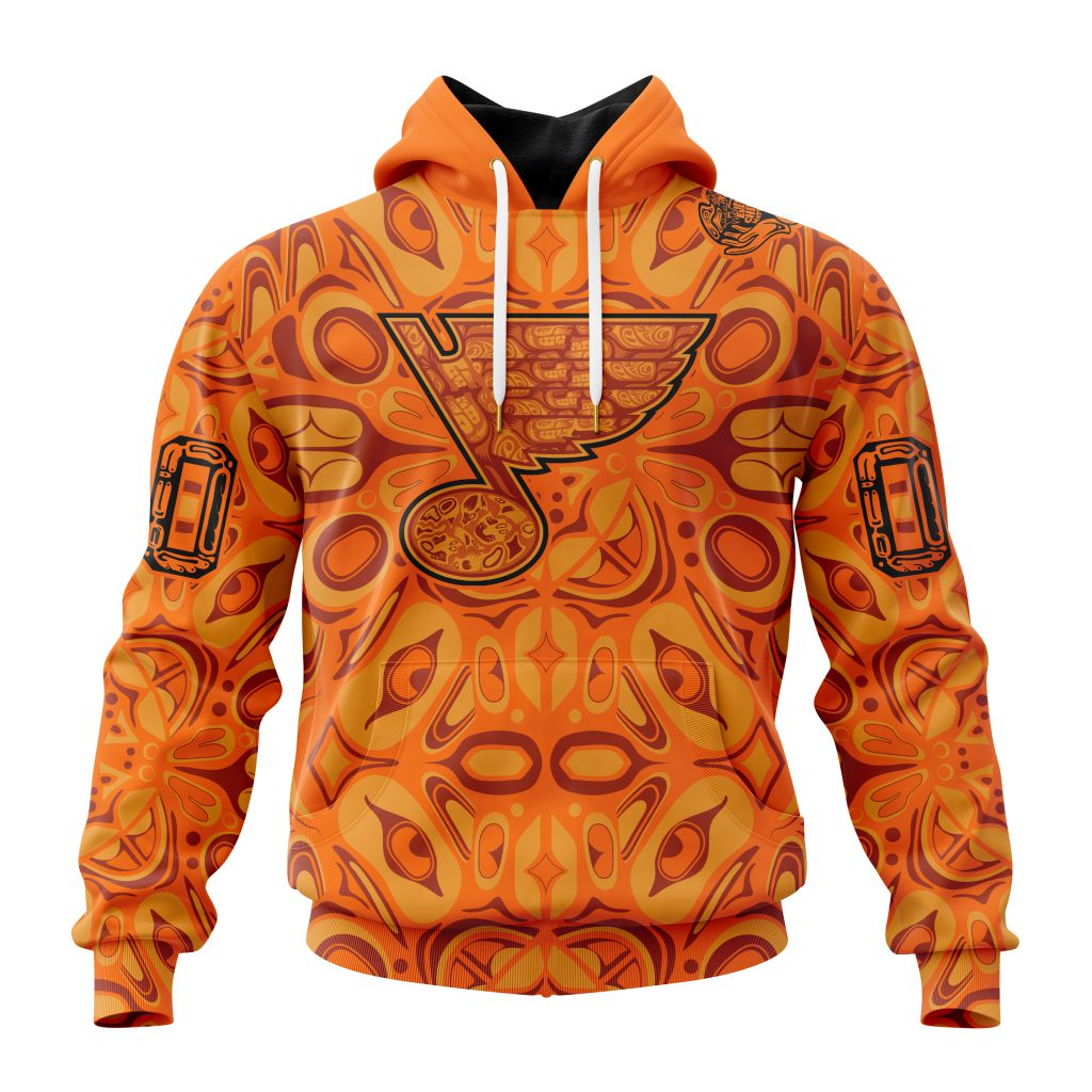 Nhl St. Louis Blues Special National Day For Truth And Reconciliation Design Hoodie