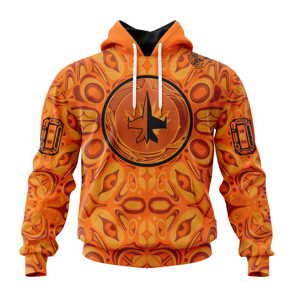 Nhl Winnipeg Jets Special National Day For Truth And Reconciliation Design Hoodie