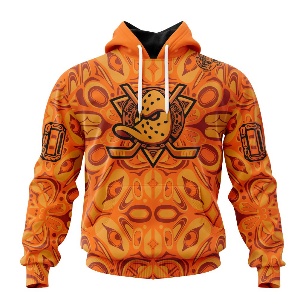 Nhl Anaheim Ducks Special National Day For Truth And Reconciliation Hoodie
