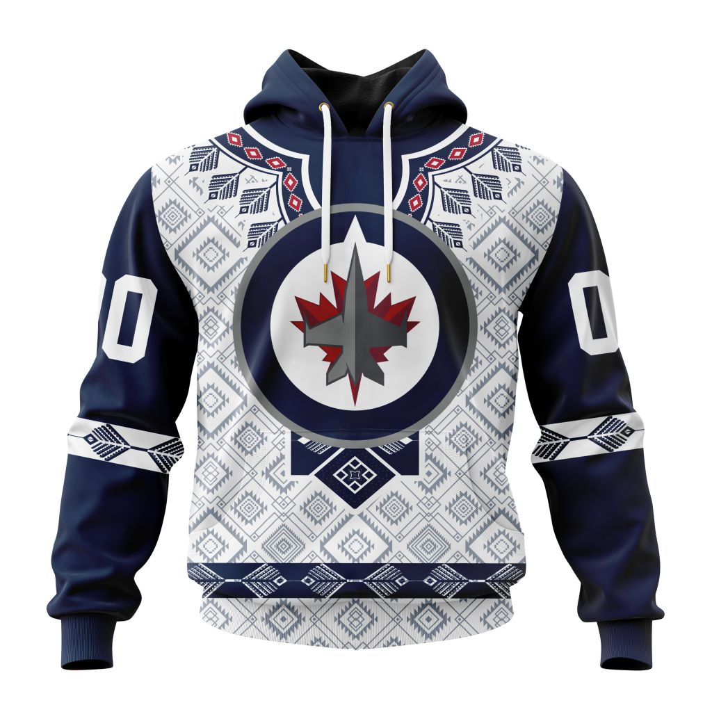 Nhl Winnipeg Jets Special Native Heritage Design Hoodie 3D All Over Print