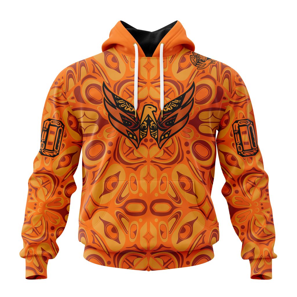 Nhl Washington Capitals Special National Day For Truth And Reconciliation Design Hoodie