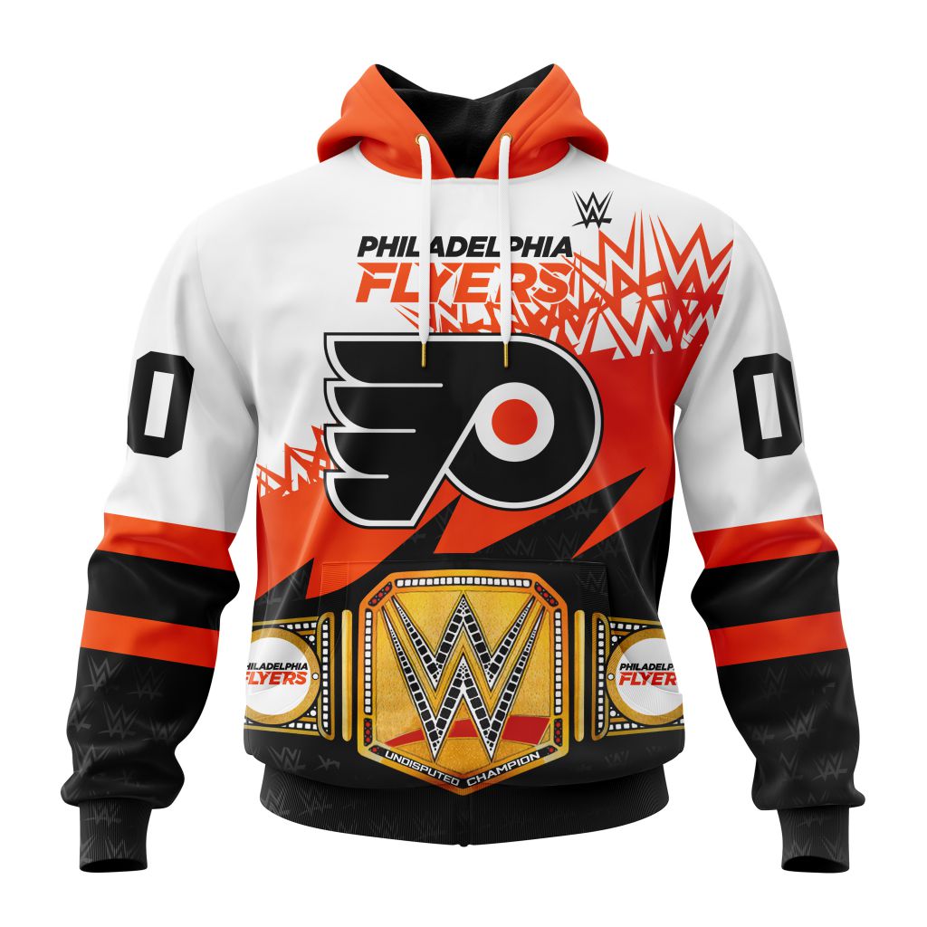 Nhl Philadelphia Flyers Special Wwe Design Hoodie 3D All Over Print