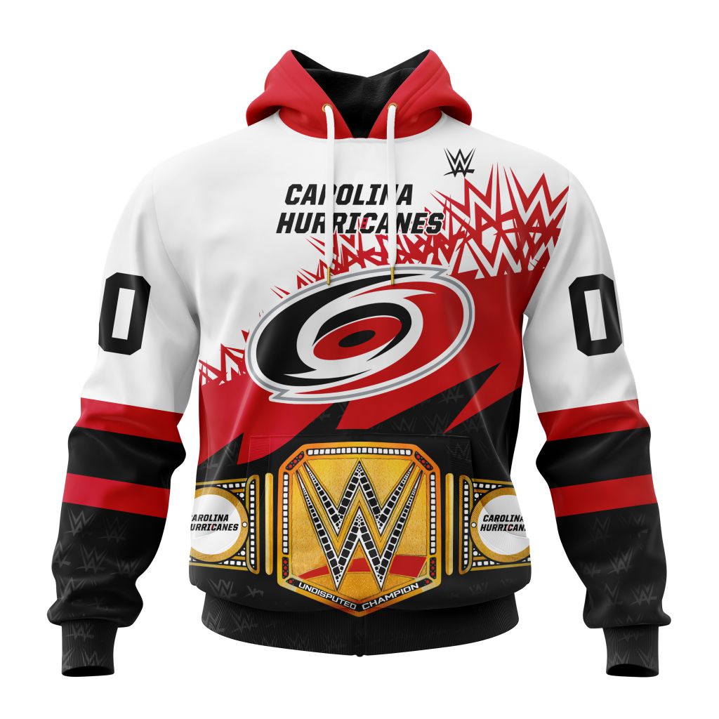 Nhl Carolina Hurricanes Special Wwe Design Hoodie 3D All Over Print