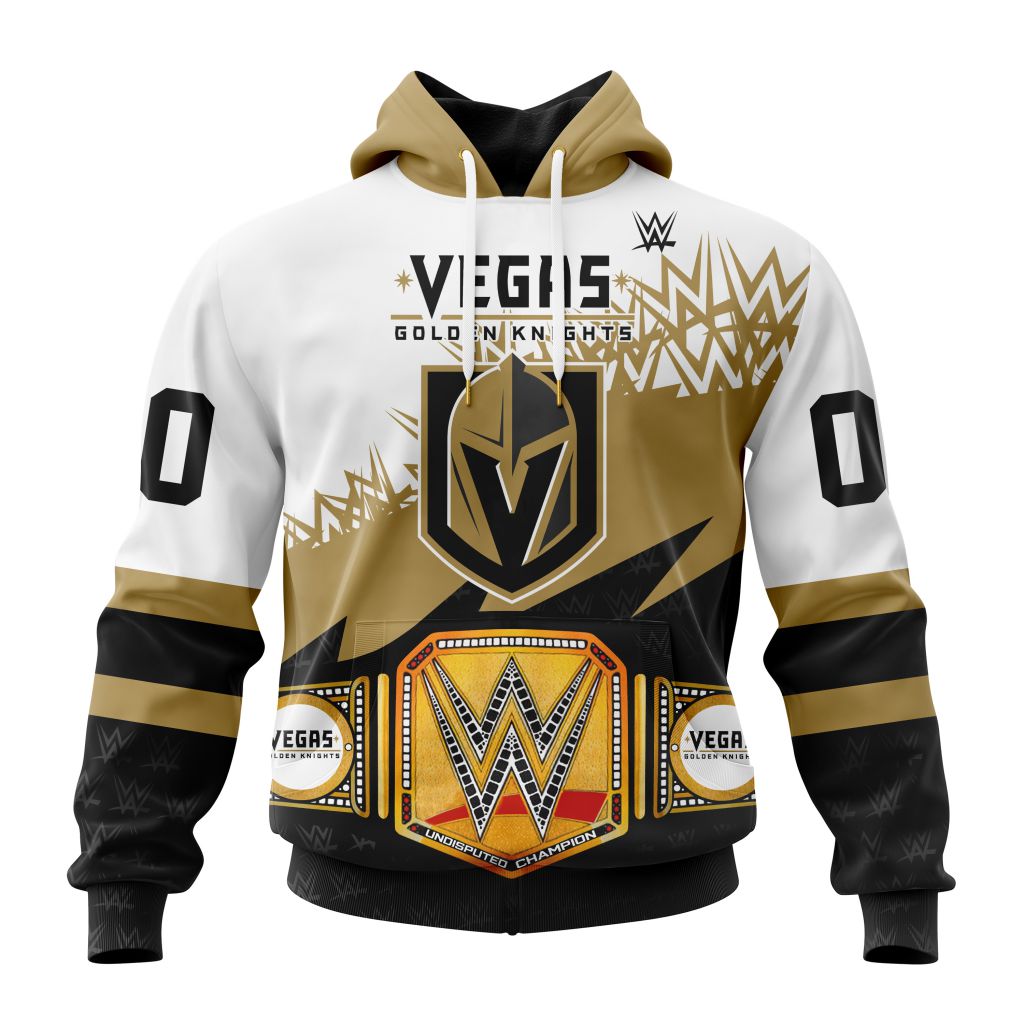 Nhl Vegas Golden Knights Special Wwe Design Hoodie 3D All Over Print