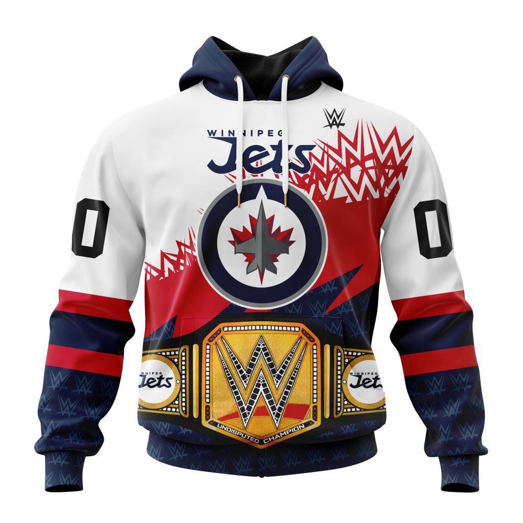 Nhl Winnipeg Jets Special Wwe Design Hoodie 3D All Over Print