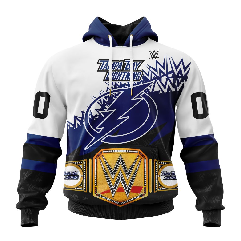 Nhl Tampa Bay Lightning Special Wwe Design Hoodie 3D All Over Print