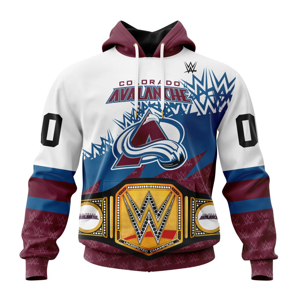 Nhl Colorado Avalanche Special Wwe Design Hoodie 3D All Over Print
