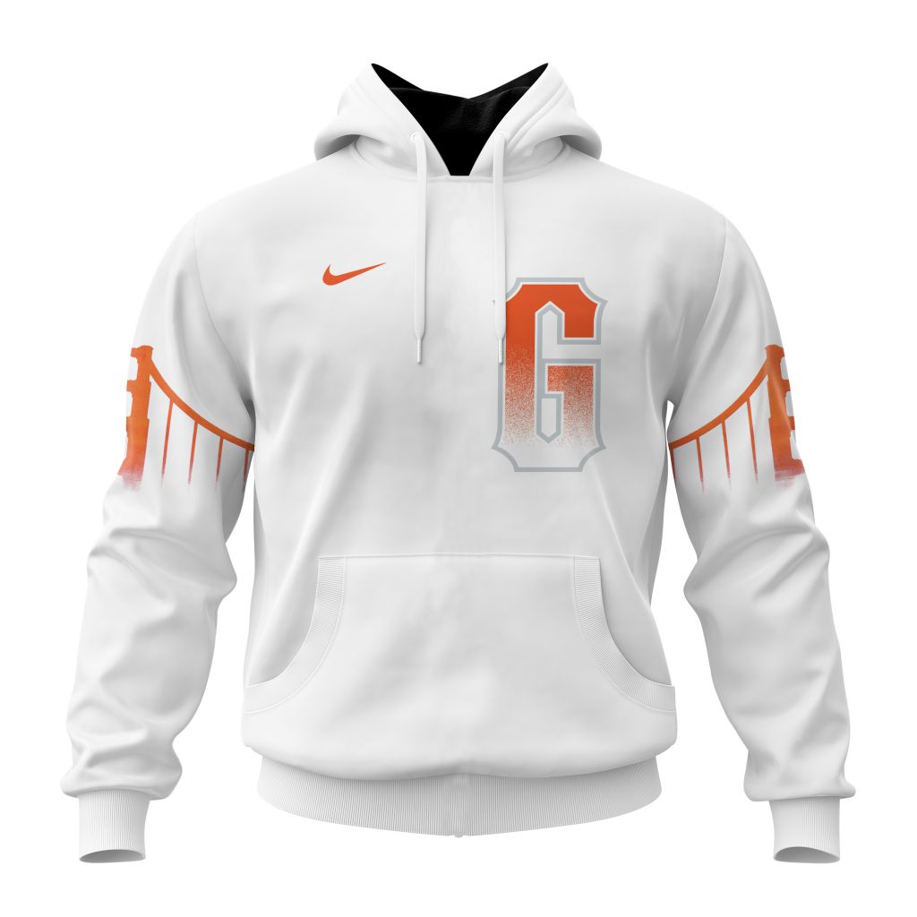 San Francisco Giants Mlb Personalized City Connect 3D Hoodie