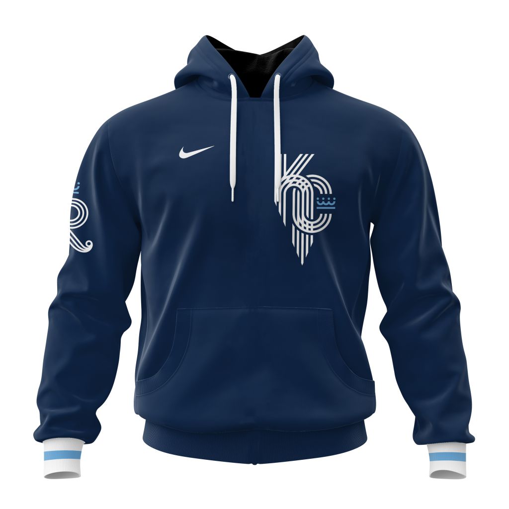 Kansas City Royals Mlb Personalized City Connect 3D Hoodie