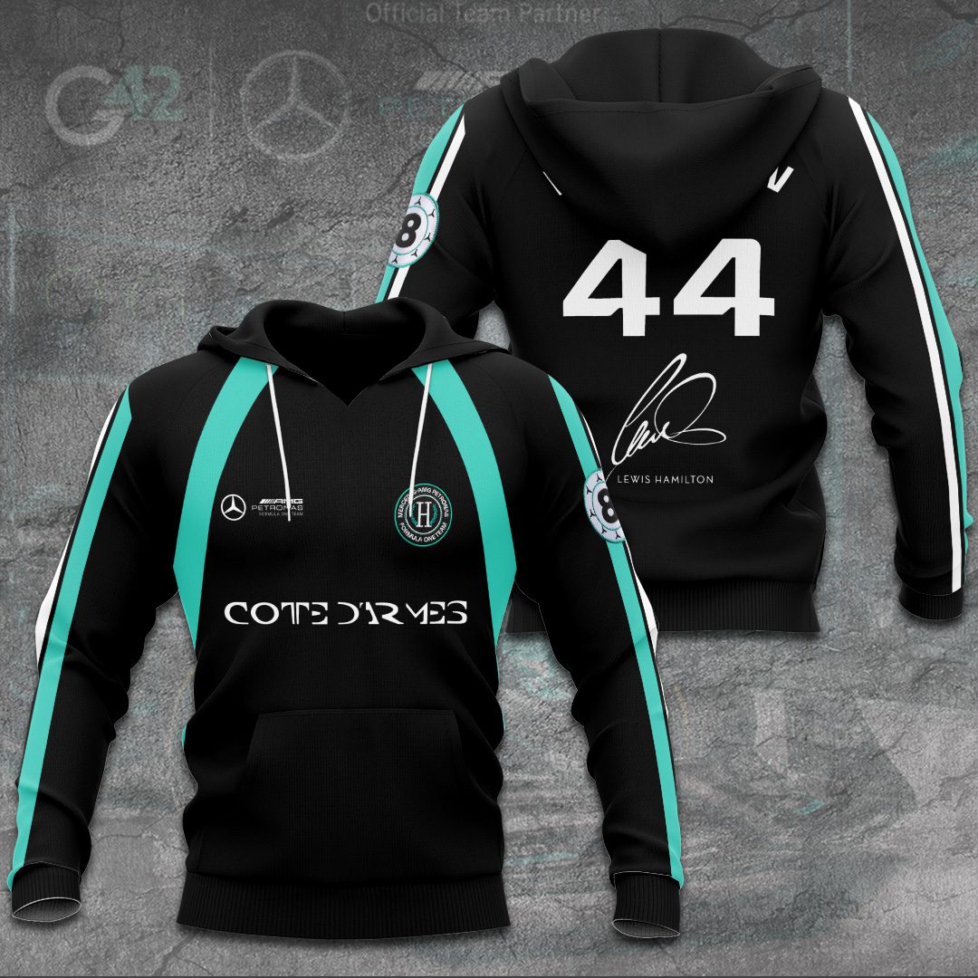 Mercedes-Amg Petronas F1 3D Hoodie