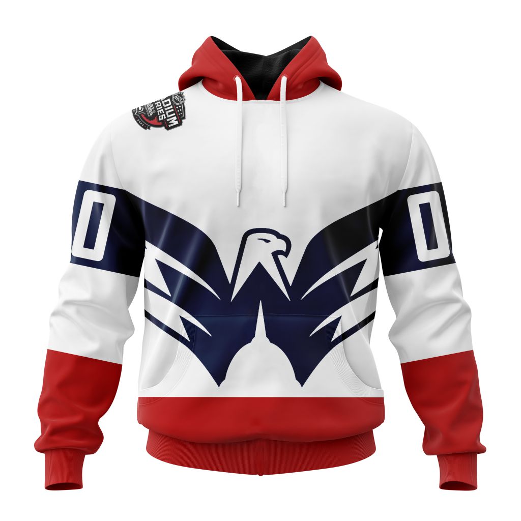 Personalized Nhl Washington Capitals Stadium Series Kits Pullover Hoodie