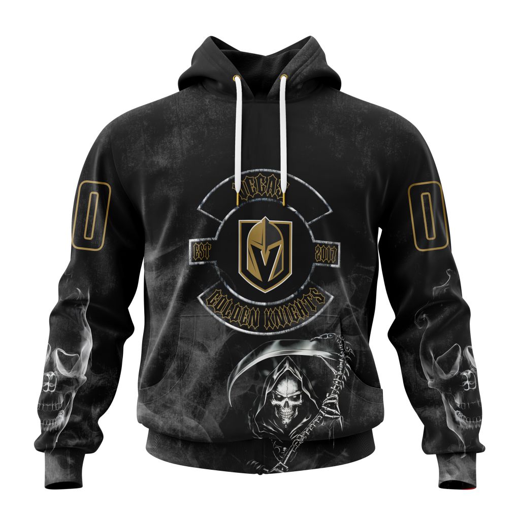 Personalized Nhl Vegas Golden Knights Specialized Kits For Rock Night Pullover Hoodie
