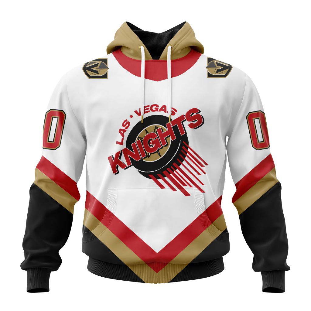 Personalized Nhl Vegas Golden Knights Specialized Kits With Retro Concepts Pullover Hoodie