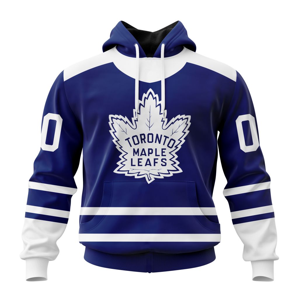 Personalized Nhl Toronto Maple Leafs Special Reverse Retro Redesign Pullover Hoodie