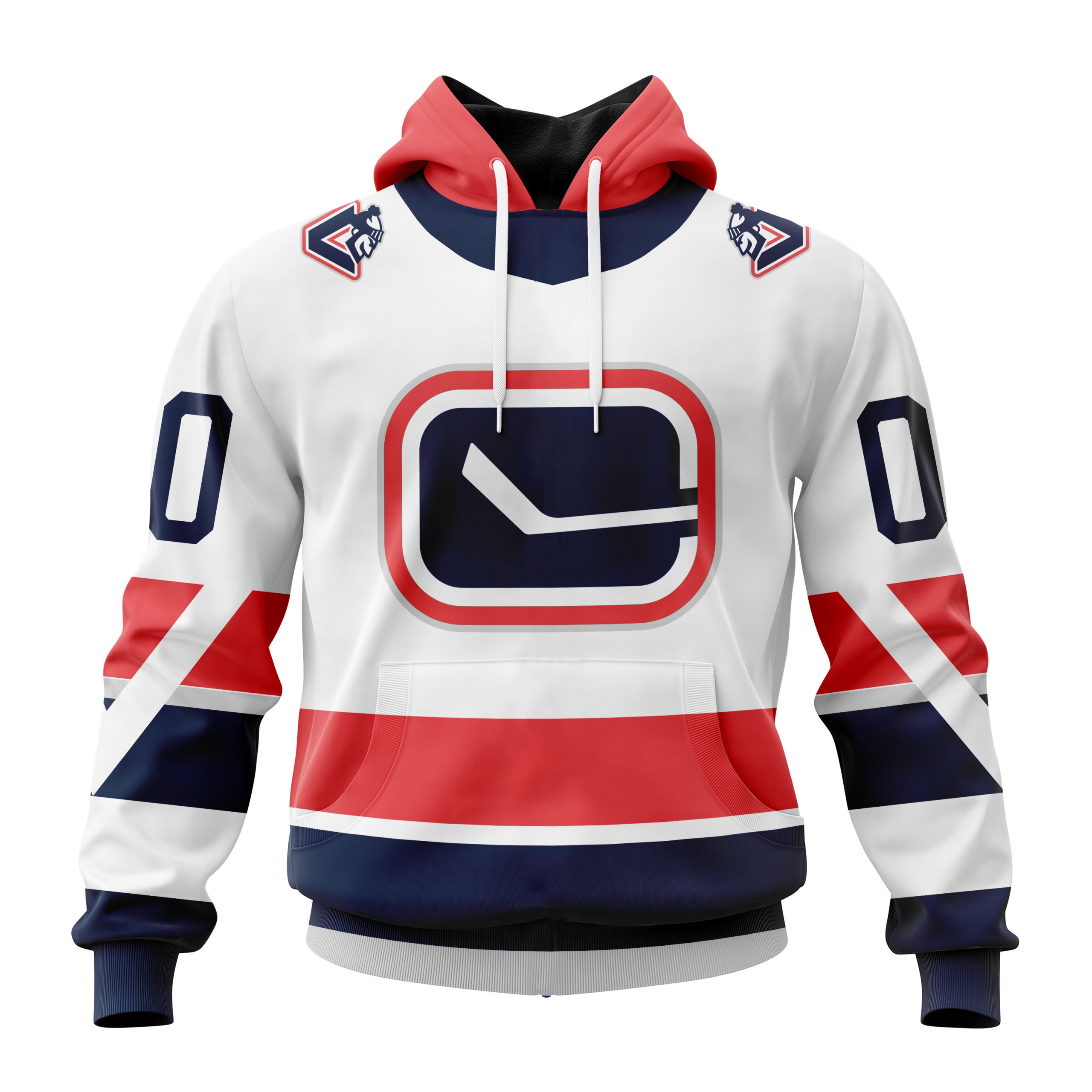 Personalized Nhl Vancouver Canucks Specialized Kits With Retro Concepts Pullover Hoodie