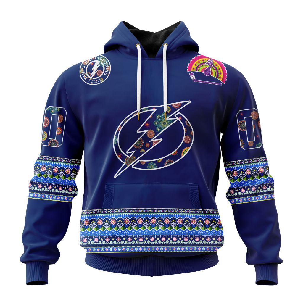Personalized Nhl Tampa Bay Lightning Jersey Hockey For All Diwali Festival Pullover Hoodie