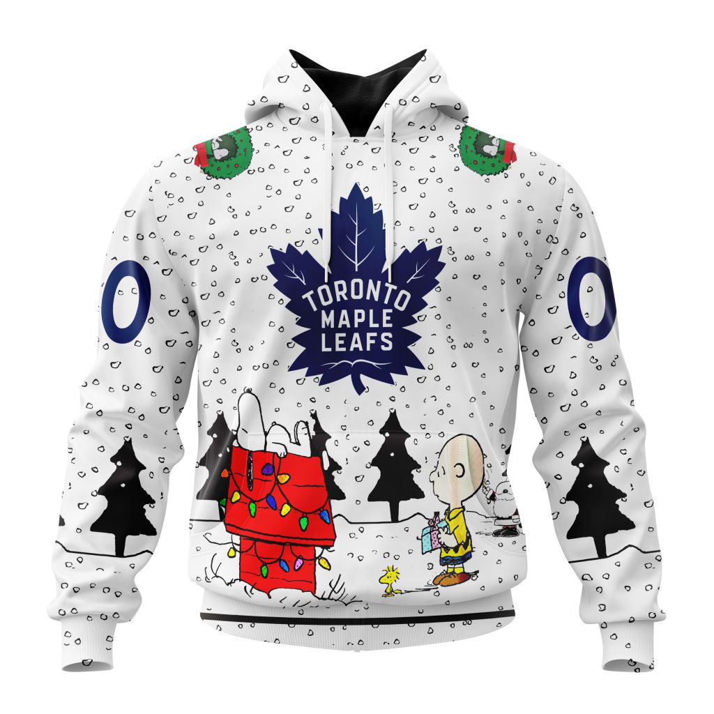 Personalized Nhl Toronto Maple Leafs Special Peanuts Design Pullover Hoodie