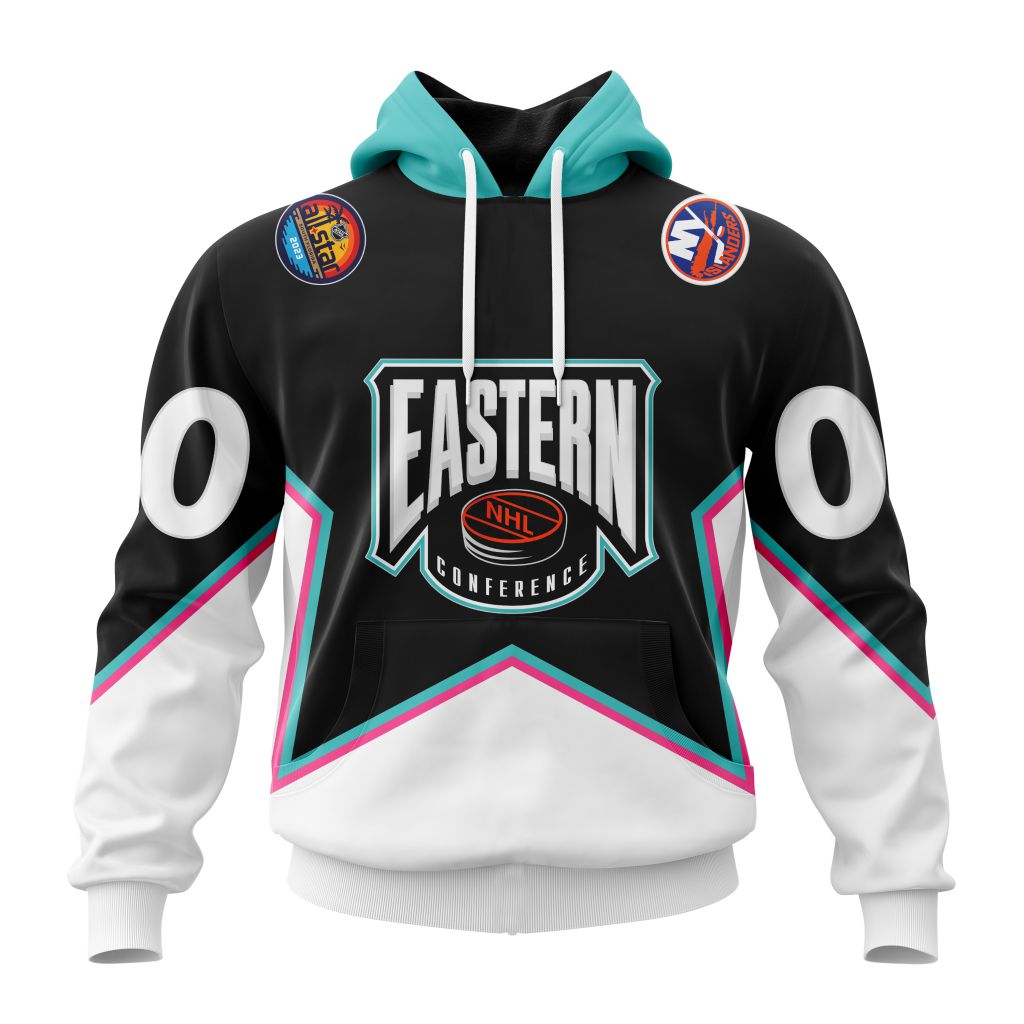 Personalized Nhl New York Islanders All-Star Eastern Conference Pullover Hoodie