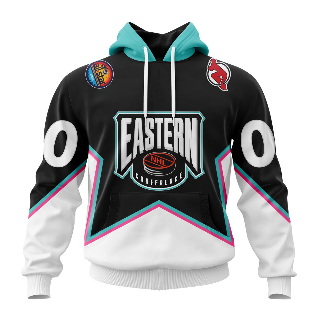 Personalized Nhl New Jersey Devils All-Star Eastern Conference Pullover Hoodie
