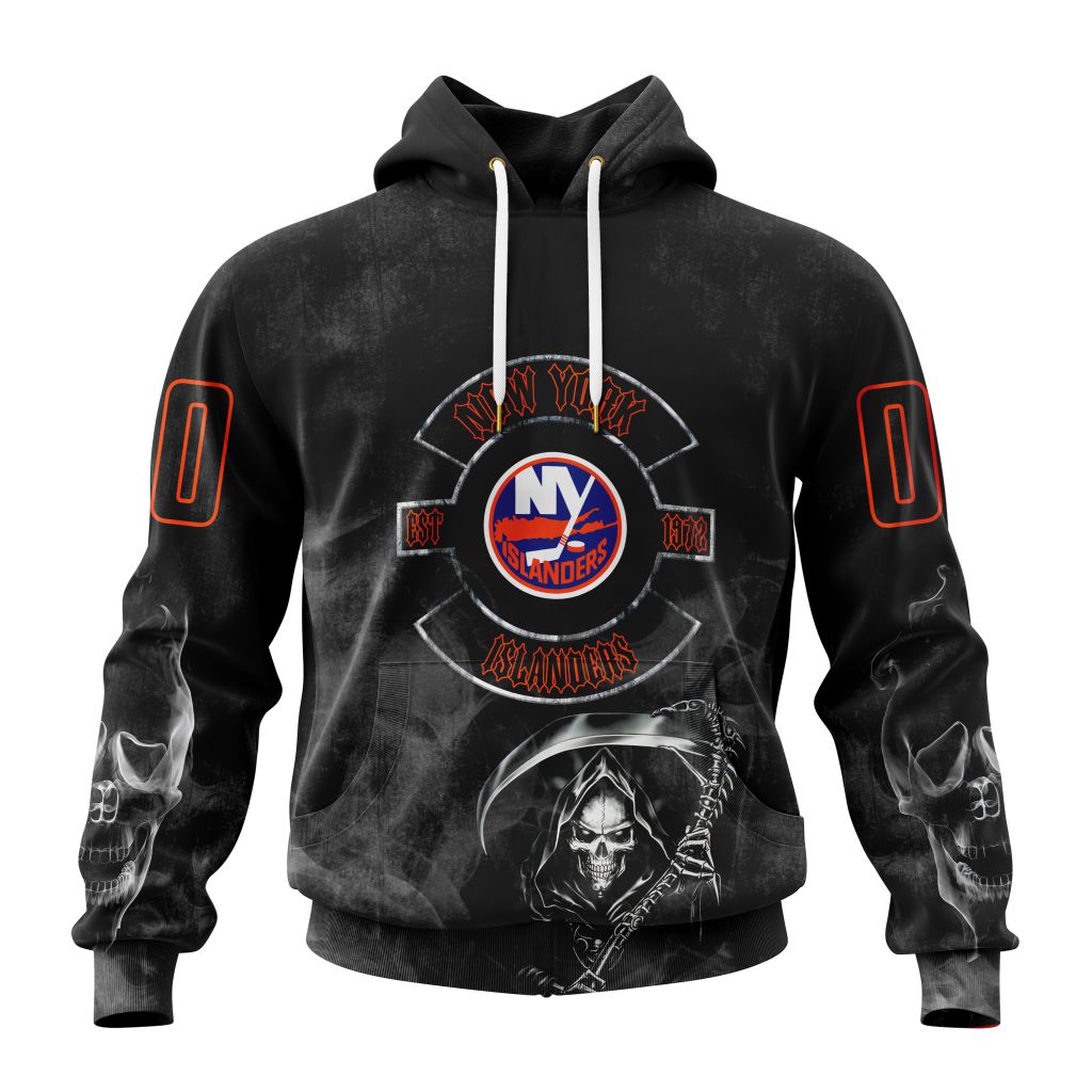 Personalized Nhl New York Islanders Specialized Kits For Rock Night Pullover Hoodie