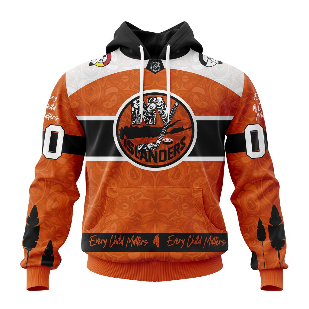 Personalized Nhl New York Islanders Specialized Design Support Child Lives Matter Pullover Hoodie