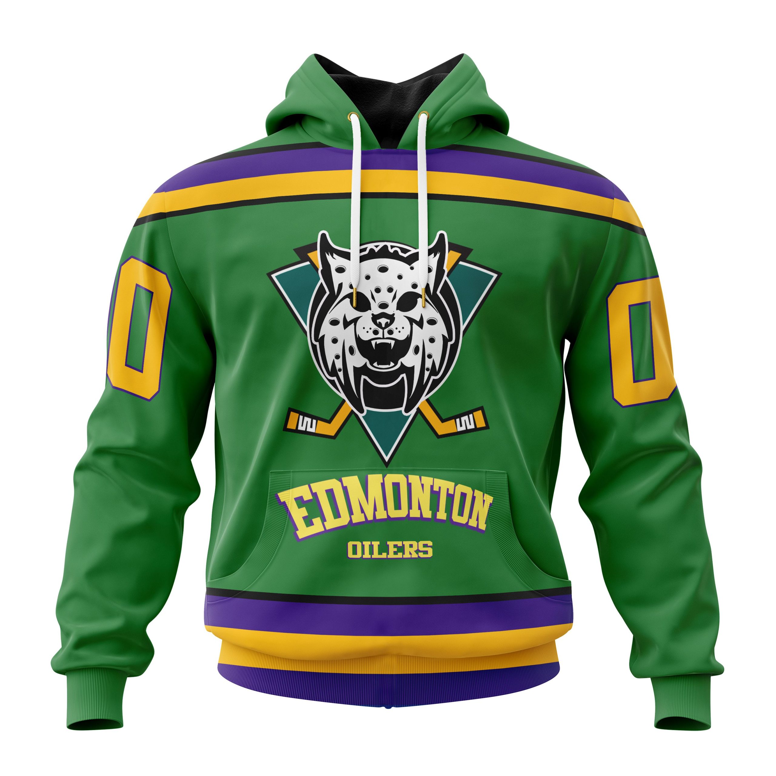 Personalized Nhl Edmonton Oilers Specialized Design X The Mighty Ducks Pullover Hoodie