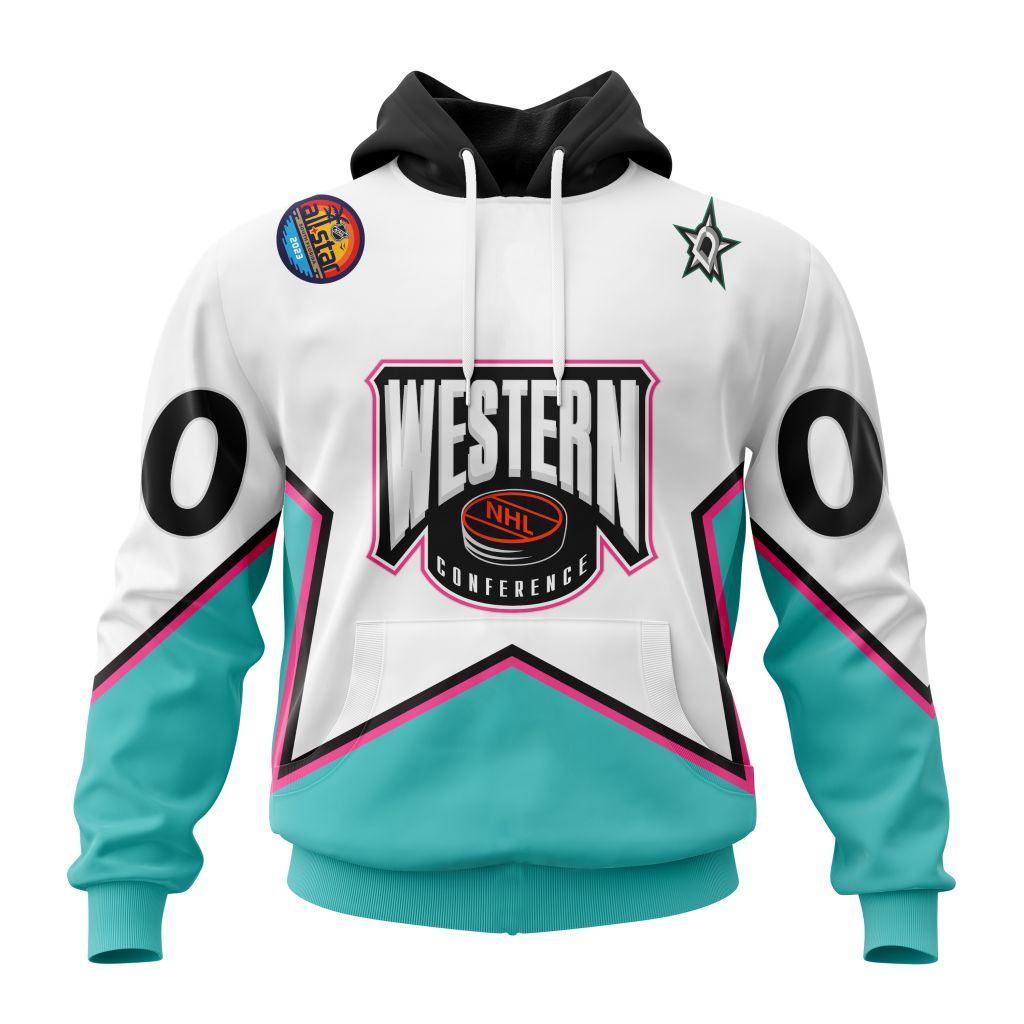 Personalized Nhl Dallas Stars All-Star Western Conference Pullover Hoodie
