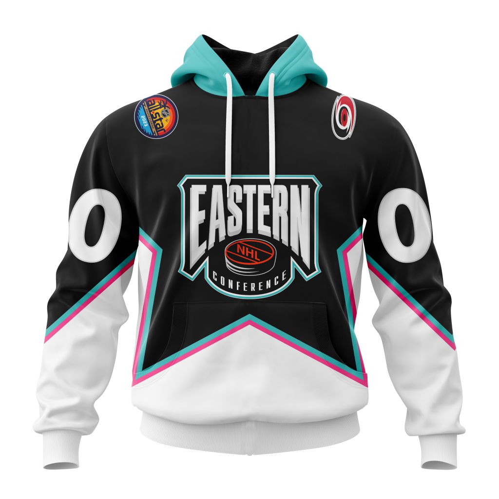 Personalized Nhl Carolina Hurricanes All-Star Eastern Conference Pullover Hoodie
