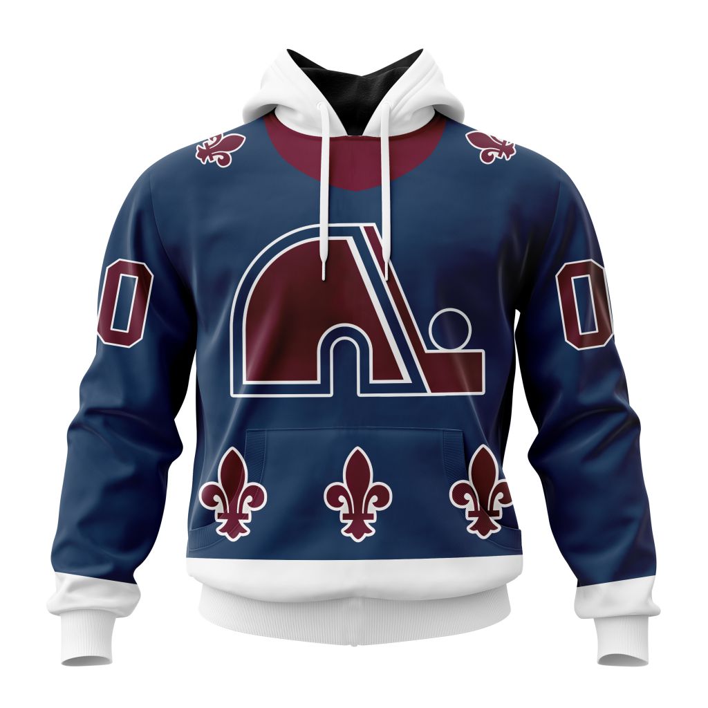 Personalized Nhl Colorado Avalanche Special Reverse Retro Redesign Pullover Hoodie