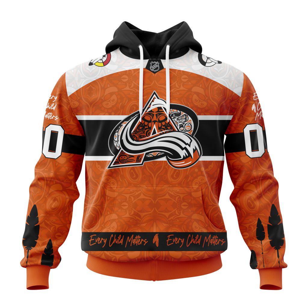 Personalized Nhl Colorado Avalanche Specialized Design Support Child Lives Matter Pullover Hoodie