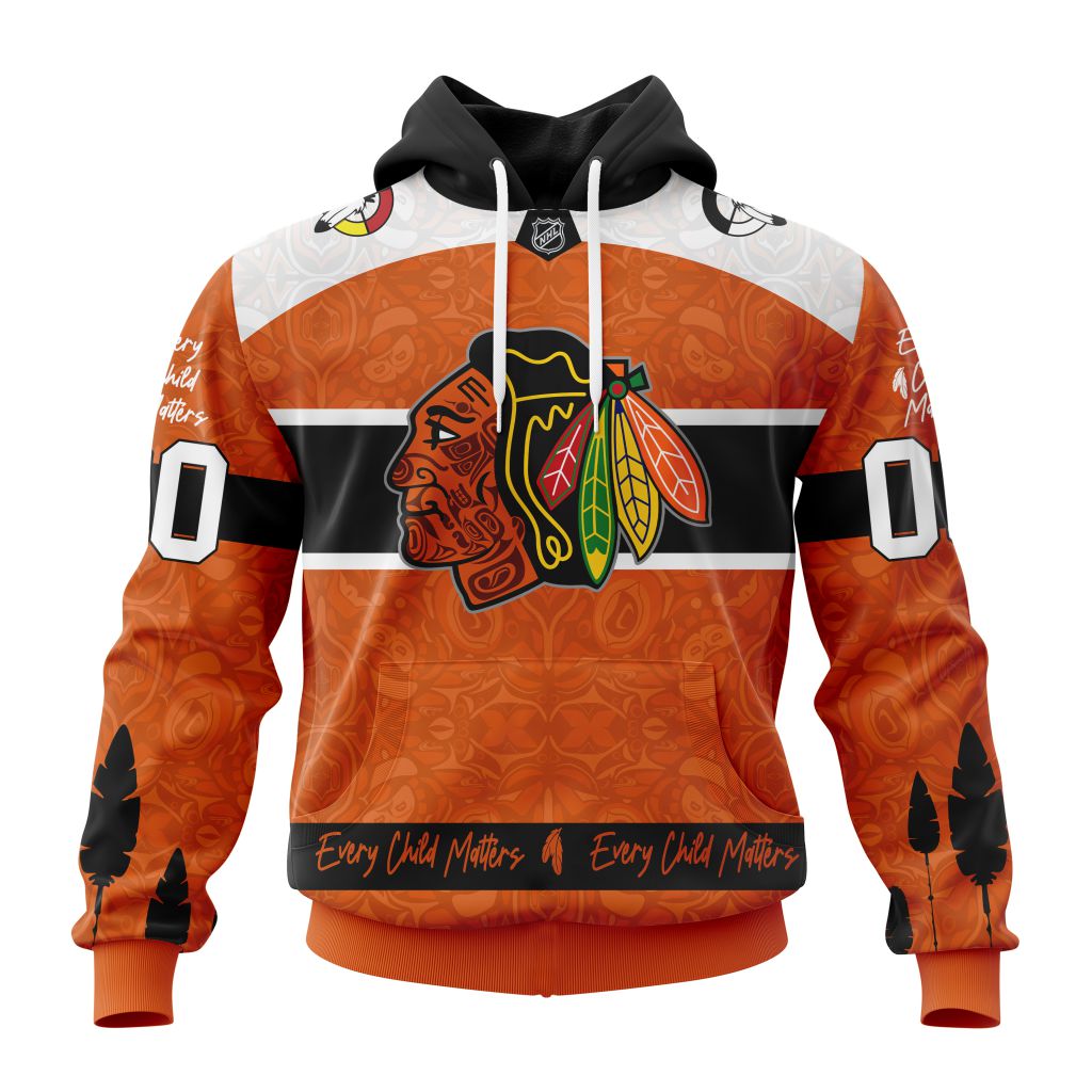 Personalized Nhl Chicago Blackhawks Specialized Design Support Child Lives Matter Pullover Hoodie