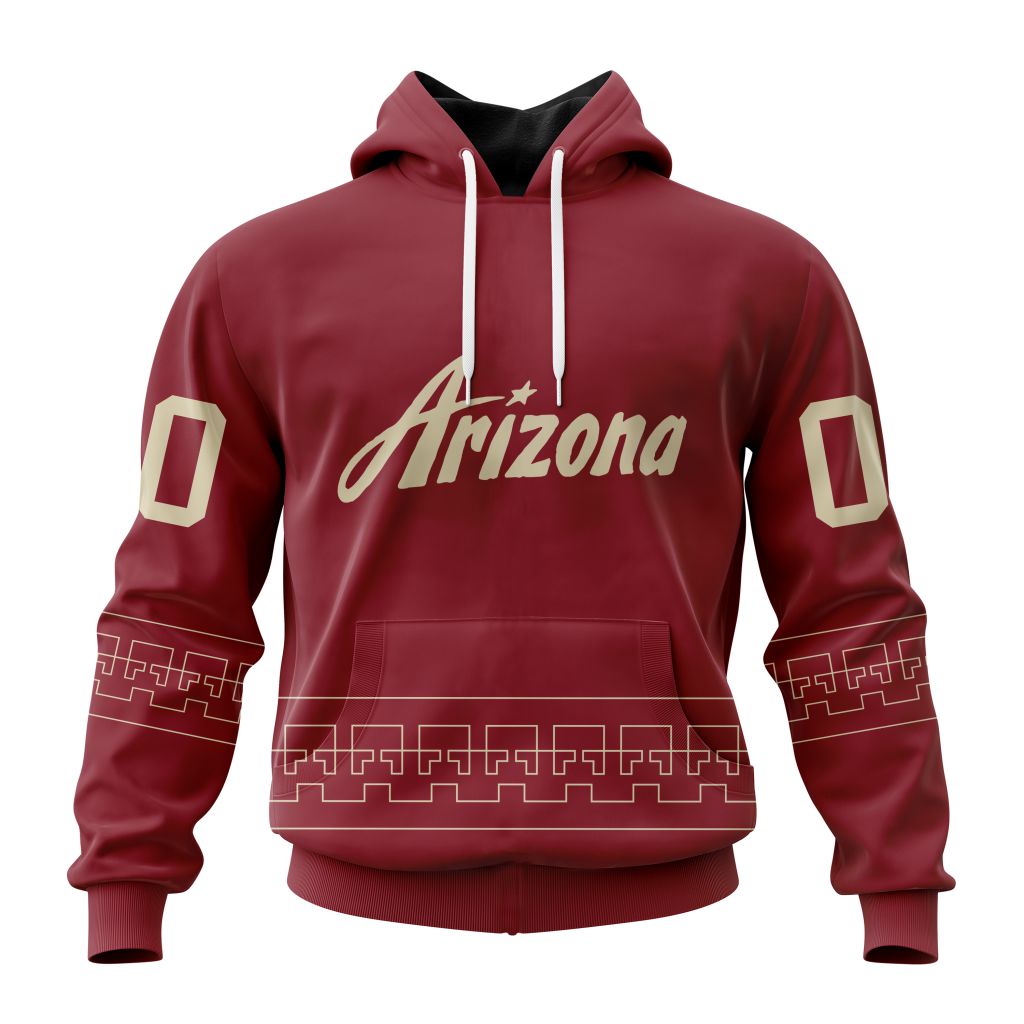 Personalized Nhl Arizona Coyotes Desert Night Pullover Hoodie