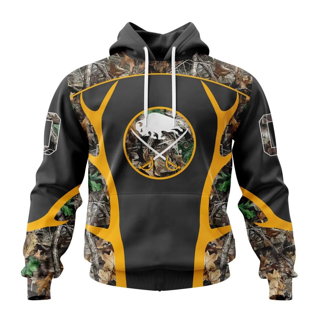Customized Nhl Buffalo Sabres Special Camo Hunting Design Hoodie