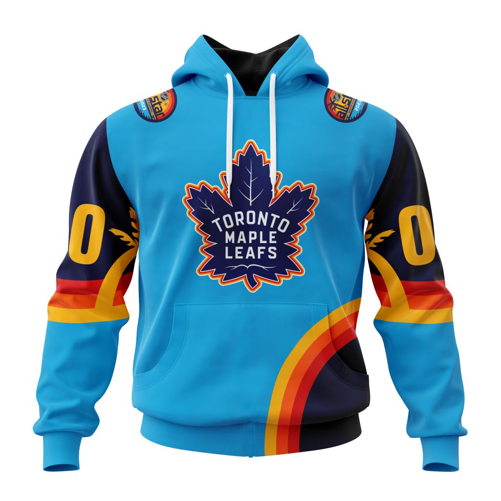 Custom Nhl Toronto Maple Leafs Special All-Star Game Atlantic Ocean Pullover Hoodie