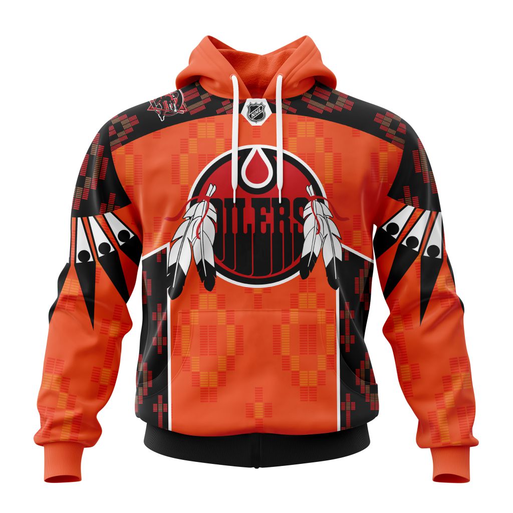 Customized Nhl Edmonton Oilers Specialized Design Child Lives Matter Pullover Hoodie