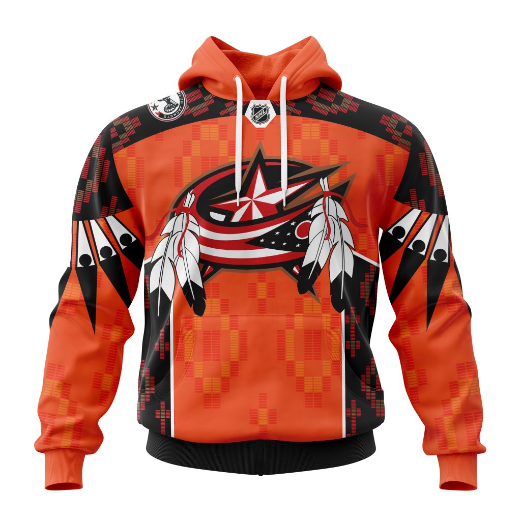 Customized Nhl Columbus Blue Jackets Specialized Design Child Lives Matter Pullover Hoodie