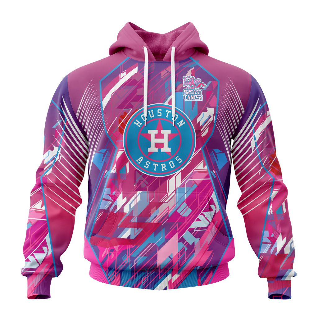 Mlb Houston Astros Mix Grateful Dead Specialized Design I Pink I Can Fearless Again Breast Cancer Pullover Hoodie