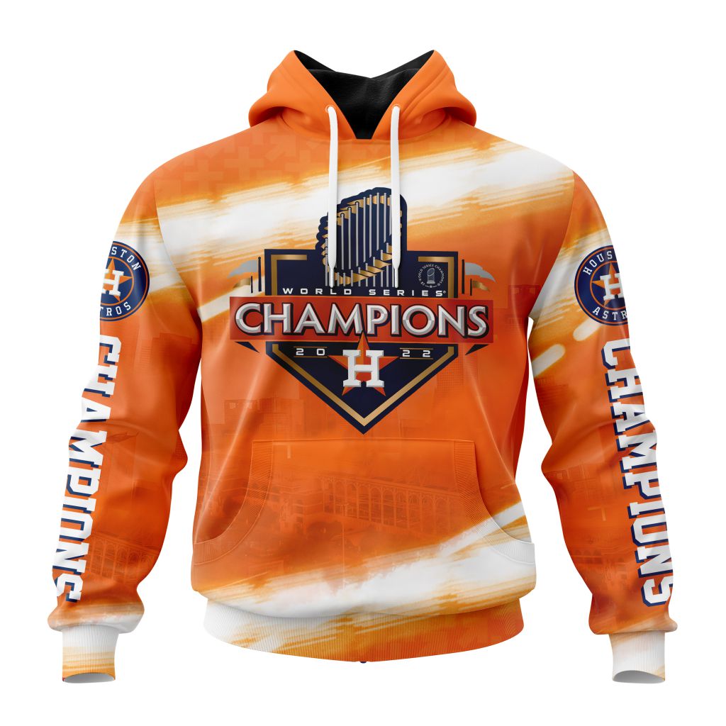 Mlb Houston Astros 2022 World Series Champions Pullover Hoodie