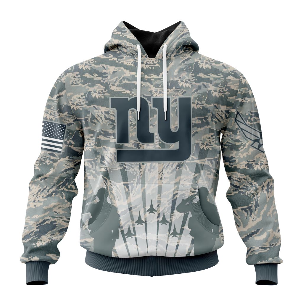 Personalized Nfl New York Giants Honor Us Air Force Veterans Hoodie