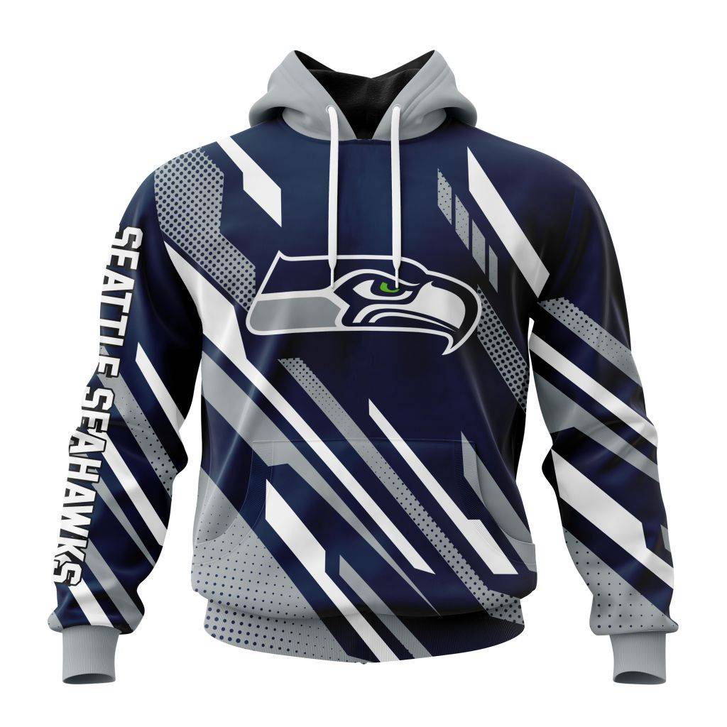 Personalized Nfl Seattle Seahawks Special Motocross Concept Hoodie