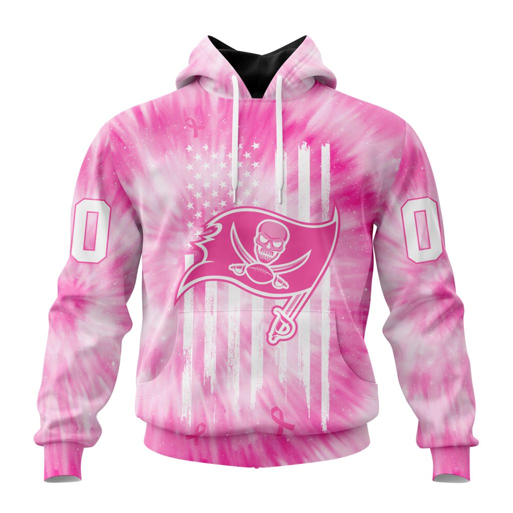Personalized Nfl Tampa Bay Buccaneers Special Pink Tie-Dye Hoodie