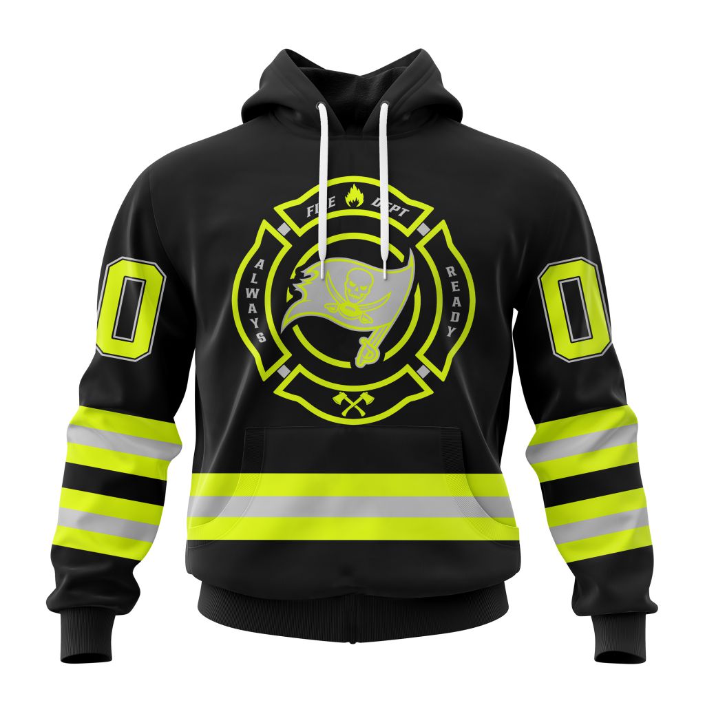 Personalized Nfl Tampa Bay Buccaneers Special Firefighter Uniform Design Hoodie