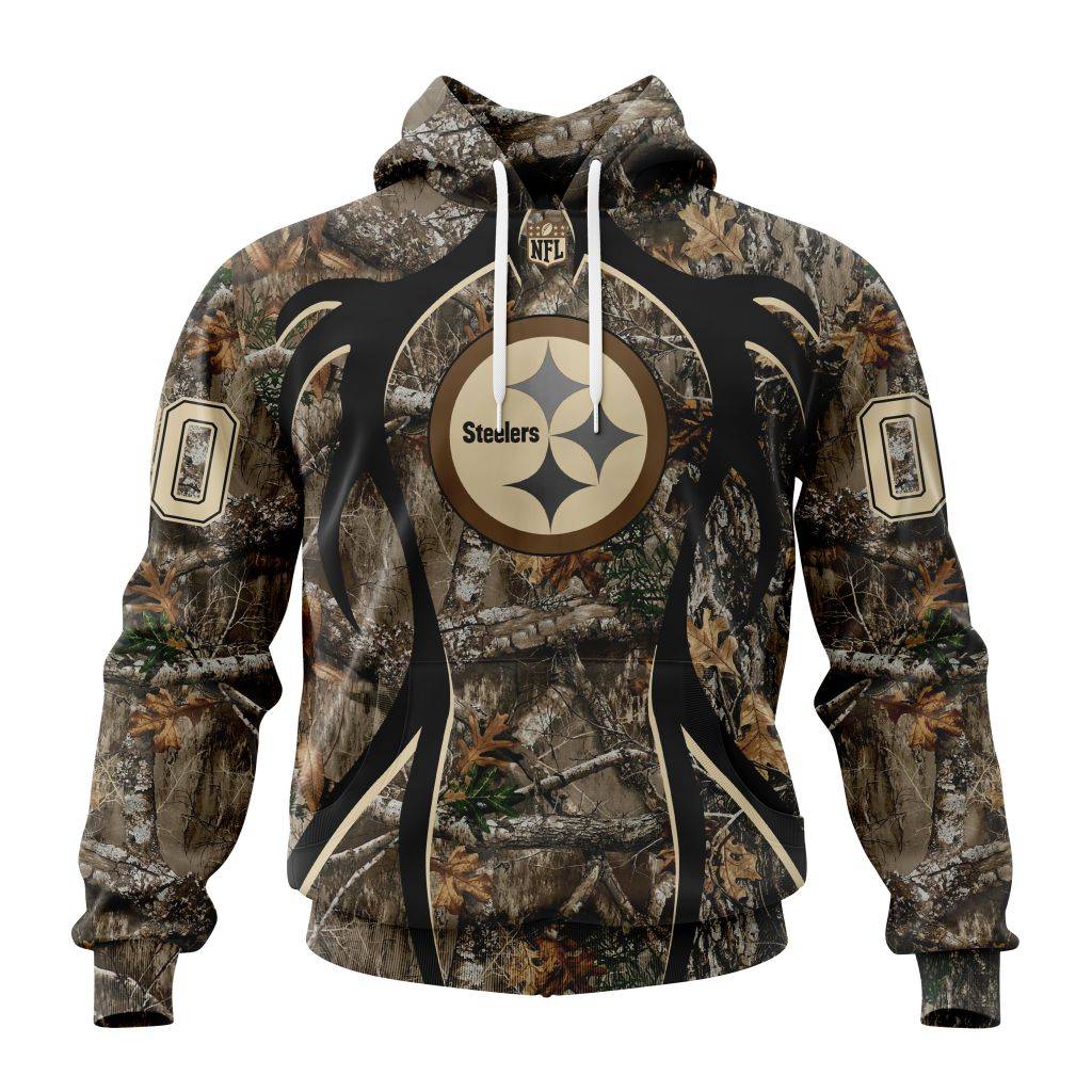 Personalized Nfl Pittsburgh Steelers Special Hunting Camo Hoodie