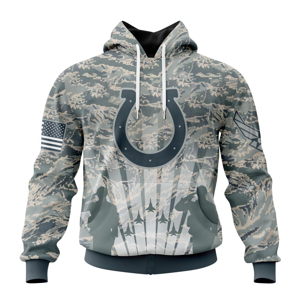 Personalized Nfl Indianapolis Colts Honor Us Air Force Veterans Hoodie