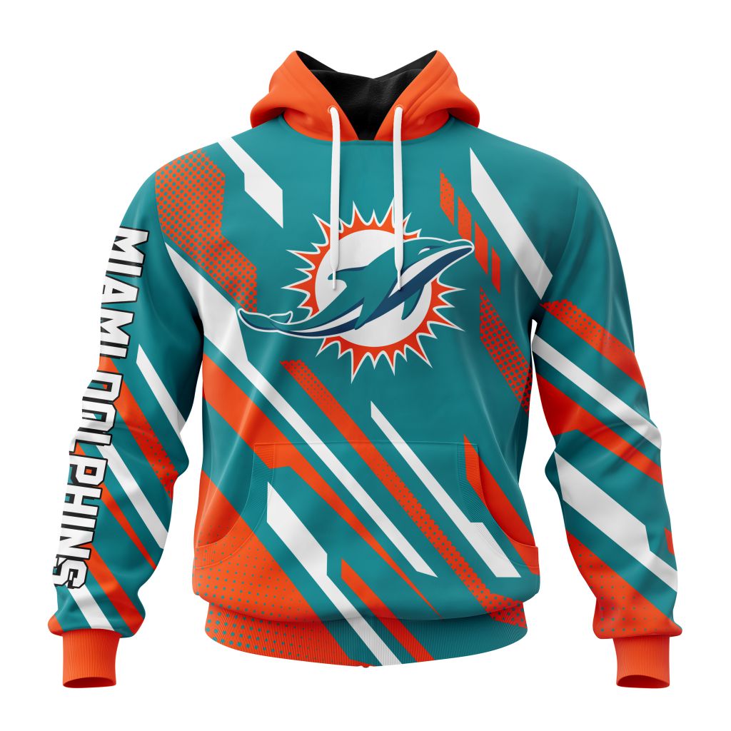 Personalized Nfl Miami Dolphins Special Motocross Concept Hoodie