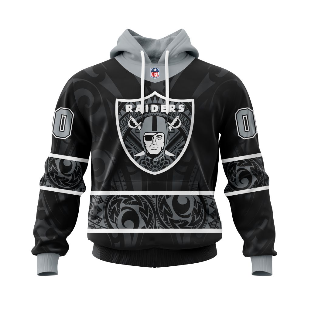 Personalized Nfl Las Vegas Raiders Specialized Native With Samoa Culture Hoodie
