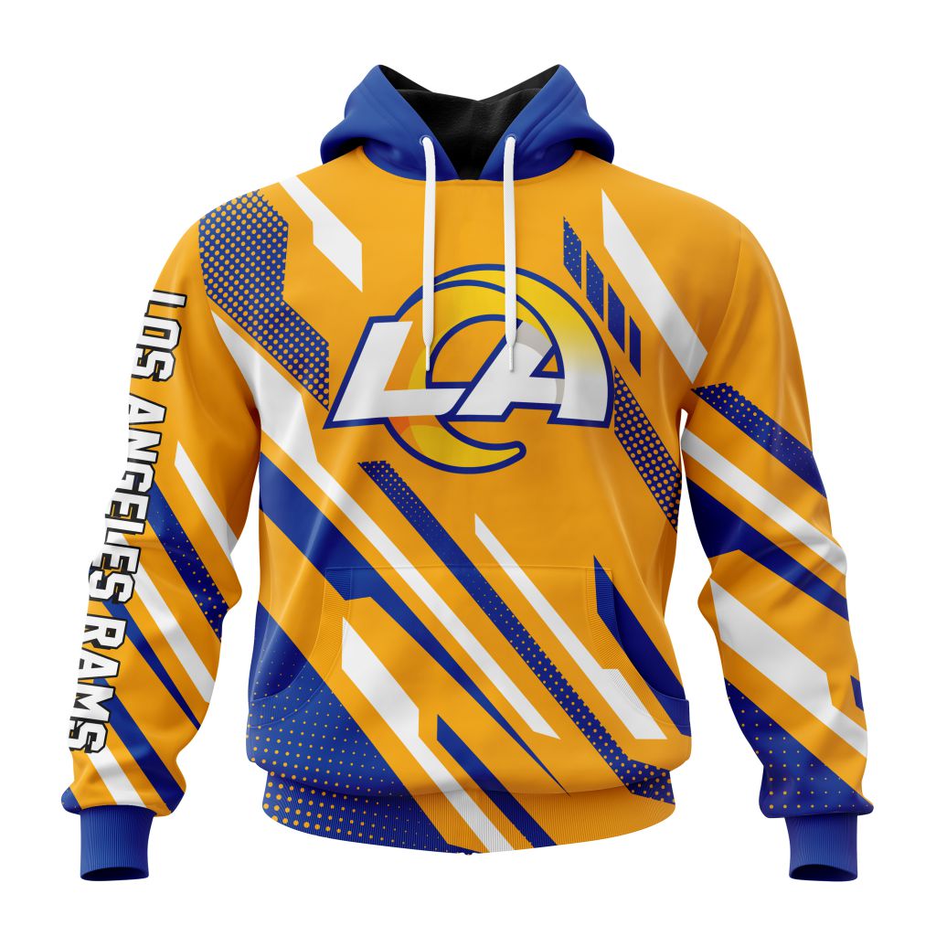 Personalized Nfl Los Angeles Rams Special Motocross Concept Hoodie