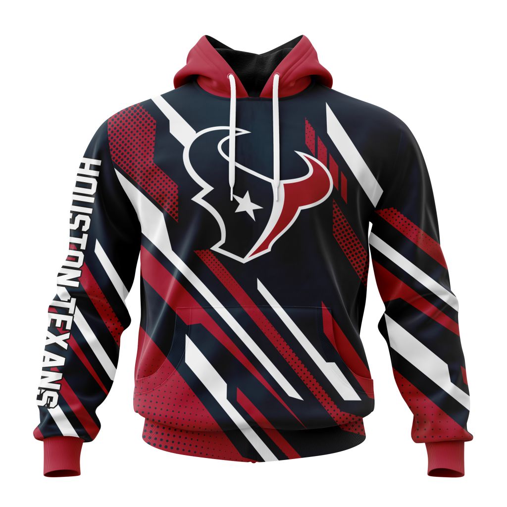 Personalized Nfl Houston Texans Special Motocross Concept Hoodie