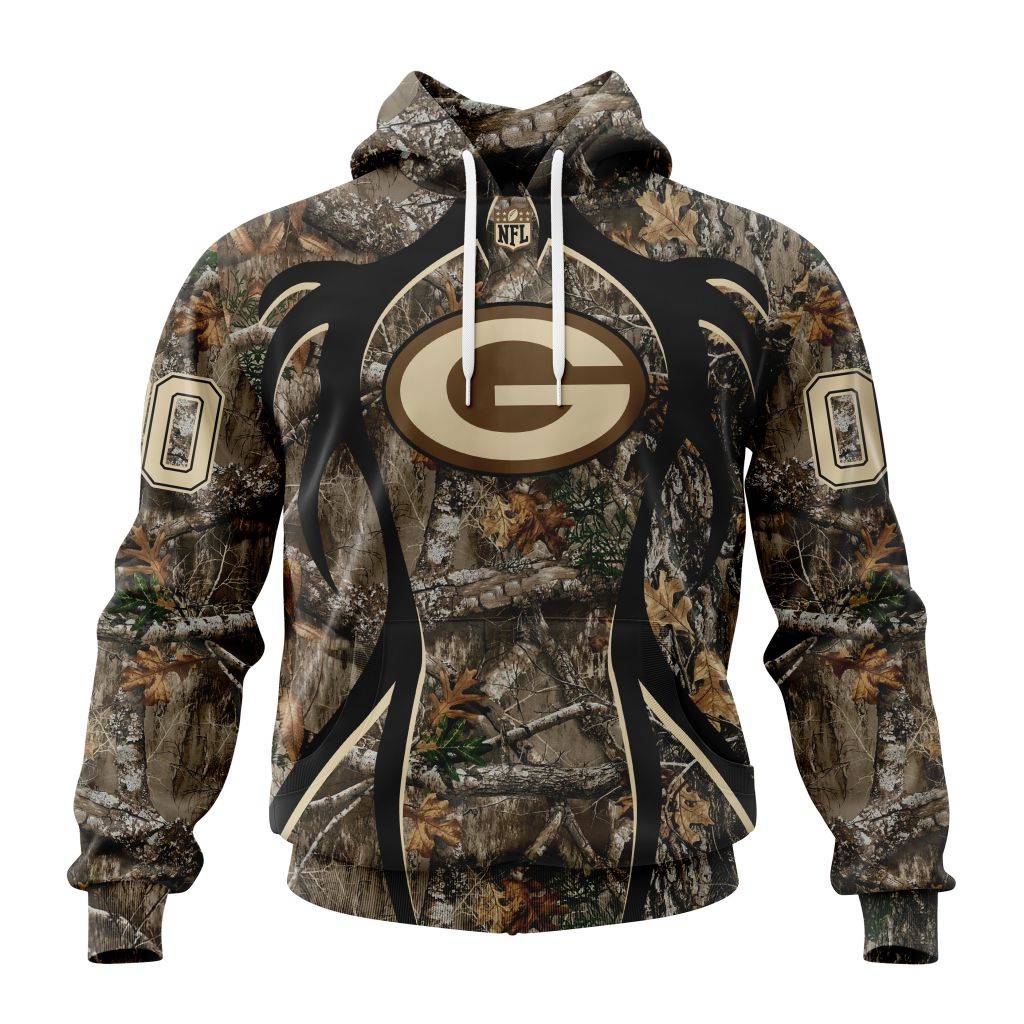 Personalized Nfl Green Bay Packers Special Hunting Camo Hoodie